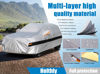 Picture of Holthly 10 Layers Car Cover Waterproof All Weather for Compact SUV,100% Waterproof Outdoor Car Covers Rain Snow UV Dust Protection. Custom Fit forAudi Q2, Hyundai Kona, Kia Soul, Mazda CX-3,etc