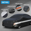 Picture of Holthly 10 Layers Coupe Car Cover Waterproof All Weather for Automobiles,100% Waterproof Outdoor Car Covers Rain UV Protection. Custom Fit for Dodge Challenger, Ford Thunderbird, Pontiac Firebird,etc