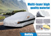 Picture of Holthly 10 Layer Coupe Car Cover Waterproof All Weather for Automobiles,100% Waterproof Outdoor Car Covers Rain UV Protection.Custom Fit for Dodge Challenger,Ford Thunderbird,Pontiac Firebird,etc