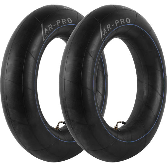 Picture of AR-PRO (2-Pack) 170/80-15 Replacement Inner Tubes Heavy Duty with PV-78 Valve Stem - Premium Butyl Rubber Power Sports Inner Tube Perfect for 170 80-15 Tire