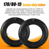 Picture of AR-PRO (2-Pack) 170/80-15 Replacement Inner Tubes Heavy Duty with TR4 Valve Stem - Premium Butyl Rubber Power Sports Inner Tube Perfect for 170 80-15 Tire