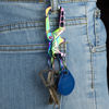 Picture of Heavy duty metal keychains, Carabiner clip Car key chains,Fashion family keychain bottle opener and 3 Key Rings suitable for men and women.（Multicolor-1pcs）