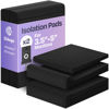 Picture of Ekkogo Pair of Studio Monitor Isolation Pads Premium Acoustic Foam to Elevate Audio Ideal Speaker Foam for 3-4.5 Inch Speakers Enhanced with Vibredux HD Foam for Superior Isolation