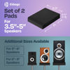 Picture of Ekkogo Pair of Studio Monitor Isolation Pads Premium Acoustic Foam to Elevate Audio Ideal Speaker Foam for 3-4.5 Inch Speakers Enhanced with Vibredux HD Foam for Superior Isolation