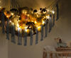 Picture of Stuffed Animal Hammock Corner with LED Light - Toy Storage Hammock Plushie Net Organizer - Teddy Bear Stuffy Hammock - Cute Blue Things for Bedroom - Wall Ceiling Hanging Decor