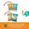 Picture of Puffworks Baby Peanut and Almond Variety Pack, Perfect for Early Peanut Introduction, Plant Protein, USDA Organic, Gluten-Free, Vegan, Non-GMO, Kosher, 0.5 Ounce (Pack of 12)