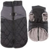 Picture of JoyDaog Warm Fleece Dog Coats for Medium Dogs,D-Rings Waterproof Puppy Jacket for Cold Winter,Black L