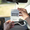 Picture of Homesick Premium Scented Car Air Freshener, Winter Mantel - Scents of Fraser Fir, Holly Berry, Eucalyptus, 1 Air Freshener, Essential Oil Ingredients, Relaxing Aromatherapy Air Freshener