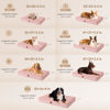Picture of EHEYCIGA Orthopedic Medium Dog Beds for Small Dogs with Removable Washable Cover for Crate, Pink, 30x20