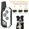 Picture of Dog Shock Collar, IP67 Waterproof Dog Training Collar with Remote, 3 Training Modes, Shock, Vibration and Beep, Rechargeable Electric Shock Collar for Large Medium Small Dog