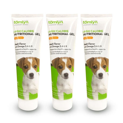 Picture of Tomlyn High Calorie Nutritional Gel for Puppies, (Nutri-Cal) 4.25 oz (3 Pack)