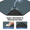 Picture of Dog Playpen With Washable Pee Pad, Puppy Pet Cat Playpen for Small Dogs, Dog Tent Crate Indoor/Outdoor, Portable Pop Up Kennel with Carrying Case for Dogs/Cats/Rabbits(Grey (29" x 29" x 17") with pad)