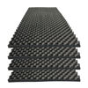 Picture of KTOESHEO 4 PCS Acoustic Panels,48''X24''X2'' Egg Crate Foam Soundproof Foam Wall Panels,High Density Fireproof Noise Cancelling Foam Studio Foam Panel,Noise (Black)