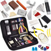 Picture of 77 Pcs Guitar Maintenance Kit Repair Tool Setup with Carry Bag Large For Acoustic Guitar Electric guitar Ukulele Bass Banjo, String Instrument