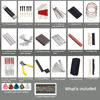 Picture of 77 Pcs Guitar Maintenance Kit Repair Tool Setup with Carry Bag Large For Acoustic Guitar Electric guitar Ukulele Bass Banjo, String Instrument