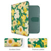 Picture of CoBak Car Registration and Insurance Holder - Vehicle Glove Box Car Organizer, Auto Truck Comparment Accessories Case for Essential Document, Driver License, Cards (Blossom Forest Green)