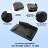 Picture of Car Tissue Holder - Tissue Holder for Car with High-End Lotion Facial Tissues,Car Napkin Holder,Napkin Holder for Car,Car Visor Tissue Dispenser,Leather Tissue Holder in car - Sun Visor Accessory.