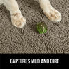 Picture of Gorilla Grip Ultra Absorbent Grippy Doormat for Muddy Dog Paws, Machine Washable Soak Stopper Rugs Cleaner Floors, Bed Mat for Dirty Dogs, Indoor Entrance Door Rug Pet Bed Mats 24x17 Cappuccino