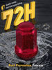 Picture of MIKKUPPA M12x1.5 Lug Nuts - Replacement for 2006-2019 Ford Fusion, 2000-2019 Ford Focus, 2001-2019 Ford Escape Aftermarket Wheel - 20pcs Red Closed End Lug Nuts