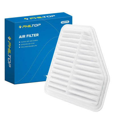 Picture of PHILTOP Engine Air Filter CA10169 Replacement for Toyota Camry 2007-2011, Corolla 2009-2012, Avalon 2005-2012, Matrix 2009-2013, RAV4 2006-2012, Venza 2009-2015, ES350, Vibe, tC