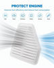 Picture of PHILTOP Engine Air Filter CA10169 Replacement for Toyota Camry 2007-2011, Corolla 2009-2012, Avalon 2005-2012, Matrix 2009-2013, RAV4 2006-2012, Venza 2009-2015, ES350, Vibe, tC