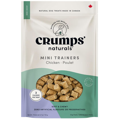 Picture of Crumps' Naturals Semi Moist Chicken Mini Trainers 4.2oz /120g