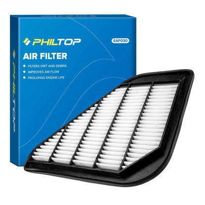 Picture of PHILTOP Engine Air Filter CA10110 Replacement for Enclave (2008-2017), Traverse (2009-2017), Acadia (2007-2016), Outlook (2007-2010), Rigid Panel