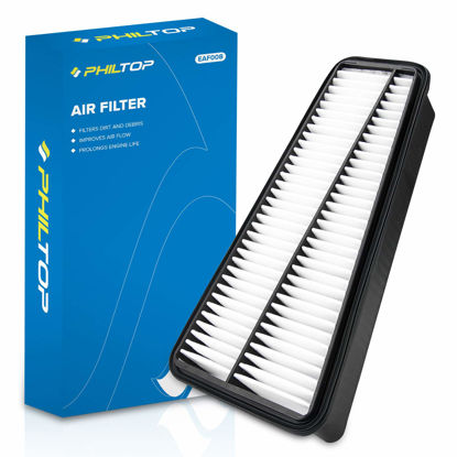 Picture of PHILTOP Engine Air Filter CA9683 Replacement for Toyota Models - Tacoma 2005-2015, Tundra 2005-2010, 4Runner 2003-2009, FJ Cruiser 2007-2009 - V6 4.0L