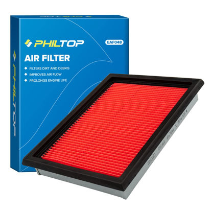 Picture of PHILTOP Engine Air Filter CA6900 Replacement for Nissan Sentra, Rogue Select, Sentra, Juke, Rogue, 300ZX, INFINITI Q50, QX70, FX35, Q60