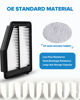 Picture of PHILTOP Engine Air Filter CA11113 Replacement for Acura & Honda Models - ILX 2013 2014 2015 2.0L, Civic 2012 2013 2014 2015 1.8L, Rigid Panel