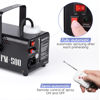 Picture of Fog Machine JDR Mini 500W Smoke Machine with Auto Mode and Wireless Remote Control Portable Fogger for Outdoor, Parties, Stage Effect, Indoor, Disco, Halloween, Disinfection or Weddings 2500CFM|FM-3