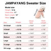 Picture of JAMPAYANG Dog Sweater, 3 Pack Dog Sweaters for Small Dogs or Cats, Girl or Boy, Warm Dog Clothes Shirt Coat for Winter Christmas (Christmas Red, White, Medium)