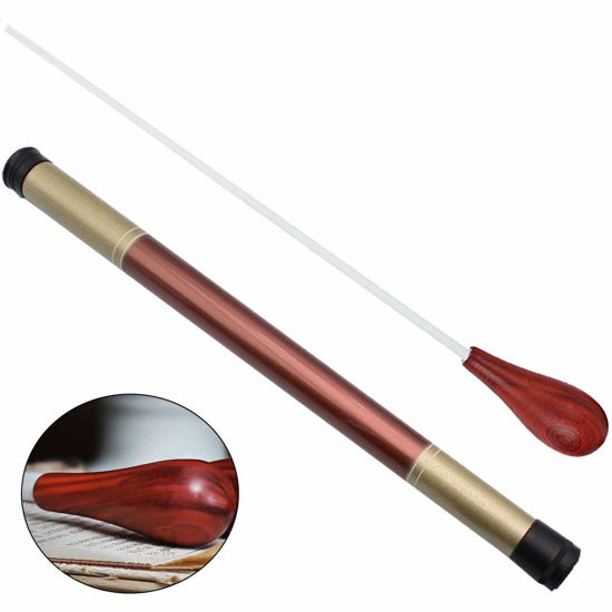 Picture of Music Baton Conducting Baton Orchestra Baton wood Handle (Rosewood Handle)