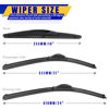 Picture of 3 wipers Replacement for Mitsubishi Outlander Sport 2011-2022, Windshield Wiper Blades Original Equipment Replacement - 24"/21"/10" (Set of 3) U/J Hook