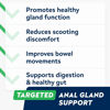 Picture of STRELLALAB Anal Gland Support Chews - Scoot Treatment - Digestive Enzymes, Prebiotics & Fiber Supplement for Dogs Digestion & Gut Health. Proprietary Blend of Beet, Psyllium, Dandelion & Pumpkin 120Ct