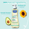 Picture of Mustela Stelatopia Eczema-Prone Skin Cleansing Oil - Baby Body Wash with Natural Avocado & Sunflower Oil - Family Skin Care Essentials - EWG Verified - Fragrance-Free & Tear Free - 16.9 fl. oz.