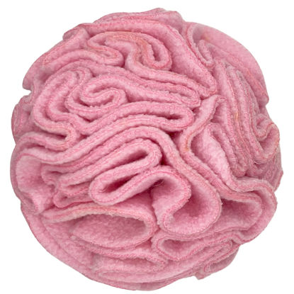 Picture of Glory To Dog Puppy and Small Breed Snuffle Interactive Foraging Dog Puzzle Ball Toy Pink