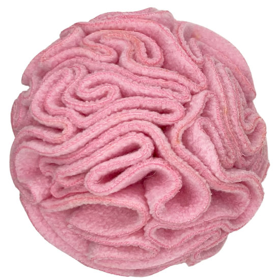 Picture of Glory To Dog Puppy and Small Breed Snuffle Interactive Foraging Dog Puzzle Ball Toy Pink