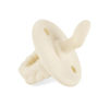 Picture of Itzy Ritzy Silicone Orthodontic Pacifiers - Sweetie Soother Pacifiers with Collapsible Handle & Two Air Holes for Added Safety, Baby Pacifiers for Ages 0-6 Months (Buttercream & Toast)