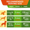Picture of Large Breed Hemp + Glucosamine Dog Joint Supplement - Hemp Chews for Dogs Hip Joint Pain Relief - Omega 3, Chondroitin, MSM - Advanced Mobility Hemp Oil Treats for Large Dogs - Made in USA - 240 Ct
