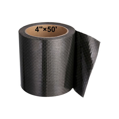 Picture of PlusRoc RV Underbelly Material RV Underbelly Tape Waterproof Flex Belly Tape with Permanent Sealing Adhesive for Mobile Home, Camper Travel Trailer, Tear Repair Patch(4'' x 50')