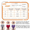 Picture of Small Dog Sweaters with Leash Hole Turtleneck Dog Sweaters Knitwear Boys Girls Warm Soft and High Stretch Pet Clothes for Fall Winter，Pet Shirts for Kitten Puppy Purple Large