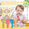 Picture of TYRY.HU Baby Teething Toys for Babies 0-6 Months 6-12 Months, BPA Free Silicone Baby Molar Teether Chew Toys, Hammer Wrench Spanner Pliers for Boys Girls, Soft-Textured, Easy to Hold & Clean, 4 Packs