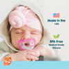 Picture of RAZBABY JollyPop Baby Pacifier Newborn, 3m+ (Blue, 10 Count)