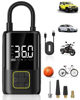 Picture of Tire Inflator Portable Air Compressor, 150 PSI Air Pump for Car Tires, One Click Smart Air Pump Tire Inflator for Car, Motorcycle, Bicycle and More with Tire Pressure Gauge