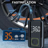 Picture of Tire Inflator Portable Air Compressor, 150 PSI Air Pump for Car Tires, One Click Smart Air Pump Tire Inflator for Car, Motorcycle, Bicycle and More with Tire Pressure Gauge
