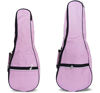 Picture of HOT SEAL Waterproof Durable Colorful Ukulele Case Bag with Storage (23/24in, pink)