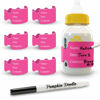 Picture of Pumpkin Doodle The Original Write and Reuse Baby Bottle Labels for Daycare
