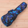 Picture of HOT SEAL 10MM Waterproof Durable Colorful Ukulele Case Bag with Storage (26in, Blue plaid)