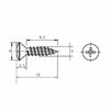 Picture of SAPHUE 3MM Electric Guitar Bass Pickguard Screws Pick Guards Scratch Plate Mounting Screws for Fender Strat ST Tele TL Stratocaster Telecaster Gibson LP Les Paul SG Guitar Pack of 50 (Chrome)